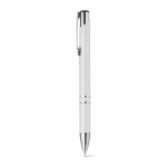 Obrázek  Kuličkové pero s kovovým klipem - bílá