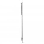 Obrázek  Kovové kuličkové pero s klipem - stříbrná