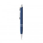 Obrázek  Hliníkové kuličkové pero s klipem - modrá