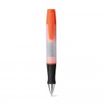 Obrázek  3 v 1 multifunkční kuličkové pero - oranžová