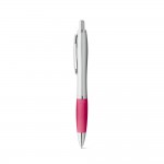 Obrázek  Kuličkové pero s kovovým klipem - růžová