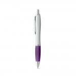 Obrázek  Kuličkové pero s kovovým klipem - fialová