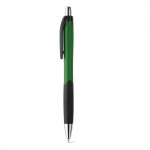 Obrázek  Kuličkové pero z ABS a s protikluzovým gripem - zelená