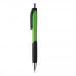 Obrázek  Kuličkové pero z ABS a s protikluzovým gripem - světle zelená