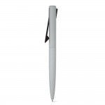 Obrázek  Kuličkové pero s klipem z hliníku a ABS - saténově stříbrná