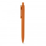 Obrázek  Kuličkové pero s klipem vhodným pro 3D etiketu - oranžová