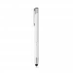 Obrázek  Hliníkové kuličkové pero - bílá