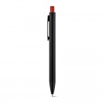 Obrázek  Hliníkové kuličkové pero s matným povrchem - červená
