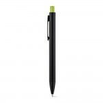 Obrázek  Hliníkové kuličkové pero s matným povrchem - světle zelená