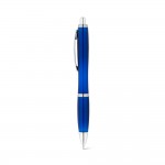 Obrázek  kuličkové pero rPET s kovovým klipem - modrá