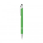 Obrázek  Hliníkové kuličkové pero - světle zelená