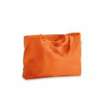 Obrázek  Taška z bavlny a recyklované bavlny - oranžová