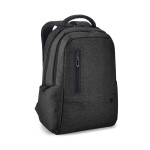 Obrázek Voděodolný dvoubarevný nylonový batoh na 17'' notebook - černá