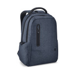 Obrázek Voděodolný dvoubarevný nylonový batoh na 17'' notebook - modrá