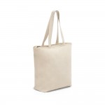 Obrázek HACKNEY. 100% bavlněná taška se zipem - světlá přírodní