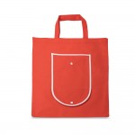 Obrázek  Skládací taška z netkané textilie - červená