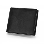 Obrázek  Kožená peněženka s blokováním RFID - černá