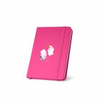 Obrázek  Kapesní zápisník s hladkými listy - růžová