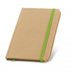Obrázek  Kapesní zápisník s recyklovaným papírem - světle zelená