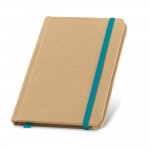 Obrázek  Kapesní zápisník s recyklovaným papírem - světle modrá
