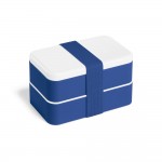 Obrázek  Pevně uzavíratelná krabička 1360 mL s příborem - modrá