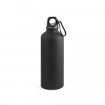Obrázek  Hliníková láhev s karabinou 550 ml - černá
