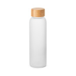 Obrázek 520 ml láhev z matného skla - bílá