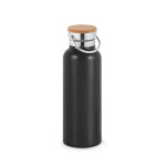 Obrázek Dvoustěnná vakuově izolovaná lahev z nerezové oceli (36 % recyklované), 570 ml - černá