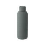 Obrázek Dvoustěnná nerezová (36% recyklace) vakuově izolovaná láhev 550 mL - tmavě šedá