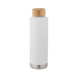 Obrázek Dvoustěnná vakuově izolovaná láhev z nerezové oceli (36% recyklace) 640 mL - bílá