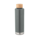 Obrázek Dvoustěnná vakuově izolovaná láhev z nerezové oceli (36% recyklace) 640 mL - tmavě šedá
