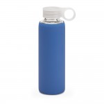 Obrázek  Sportovní láhev z borosilikátového skla 380 ml - modrá