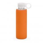 Obrázek  Sportovní láhev z borosilikátového skla 380 ml - oranžová