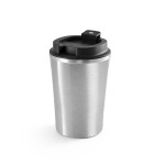 Obrázek Cestovní hrnek z nerezové oceli a PP 470 ml - saténově stříbrná