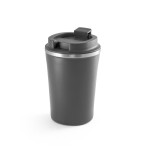 Obrázek Cestovní hrnek z nerezové oceli a PP 470 ml - tmavě šedá