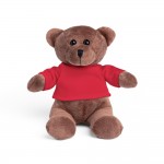 Obrázek  Plyšový medvídek s tričkem - červená
