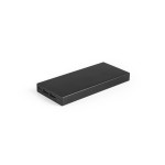 Obrázek Powerbanka 10 000 mAh ze recyklovaného hliníku (100% rAL) - černá