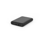 Obrázek Powerbanka 5 000 mAh ve recyklovaného ABS (100% rABS) - černá