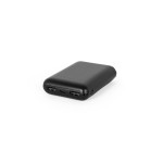 Obrázek Powerbanka 8 000 mAh ve recyklovaného ABS (100% rABS) - černá