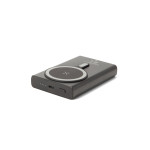Obrázek Magnetická powerbanka se superrychlým nabíjením z recyklovaného hliníku a recyklovaného ABS 10'000 mAh - černá