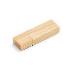Obrázek USB klíčenka s 8 GB v bambusu - světlá přírodní