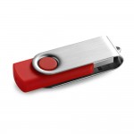 Obrázek  4 GB USB flash disk s kovovým klipem - červená