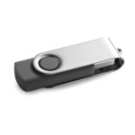 Obrázek 8 GB USB flash disk s kovovým klipem - šedá