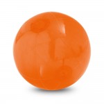Obrázek  Nafukovací plážový míč z průsvitného PVC - oranžová