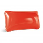 Obrázek  Neprůhledný nafukovací plážový polštář z PVC - červená