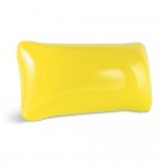 Obrázek  Neprůhledný nafukovací plážový polštář z PVC - žlutá