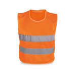 Obrázek Dětské reflexní vesty ze 100% polyesteru - oranžová