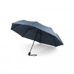 Obrázek  Skládací deštník rPET s PP rukojetí - modrá
