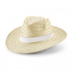 Obrázek  Přírodní slaměný klobouk - bílá