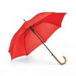 Obrázek  Polyesterový deštník 190T s automatickým otevíráním - červená